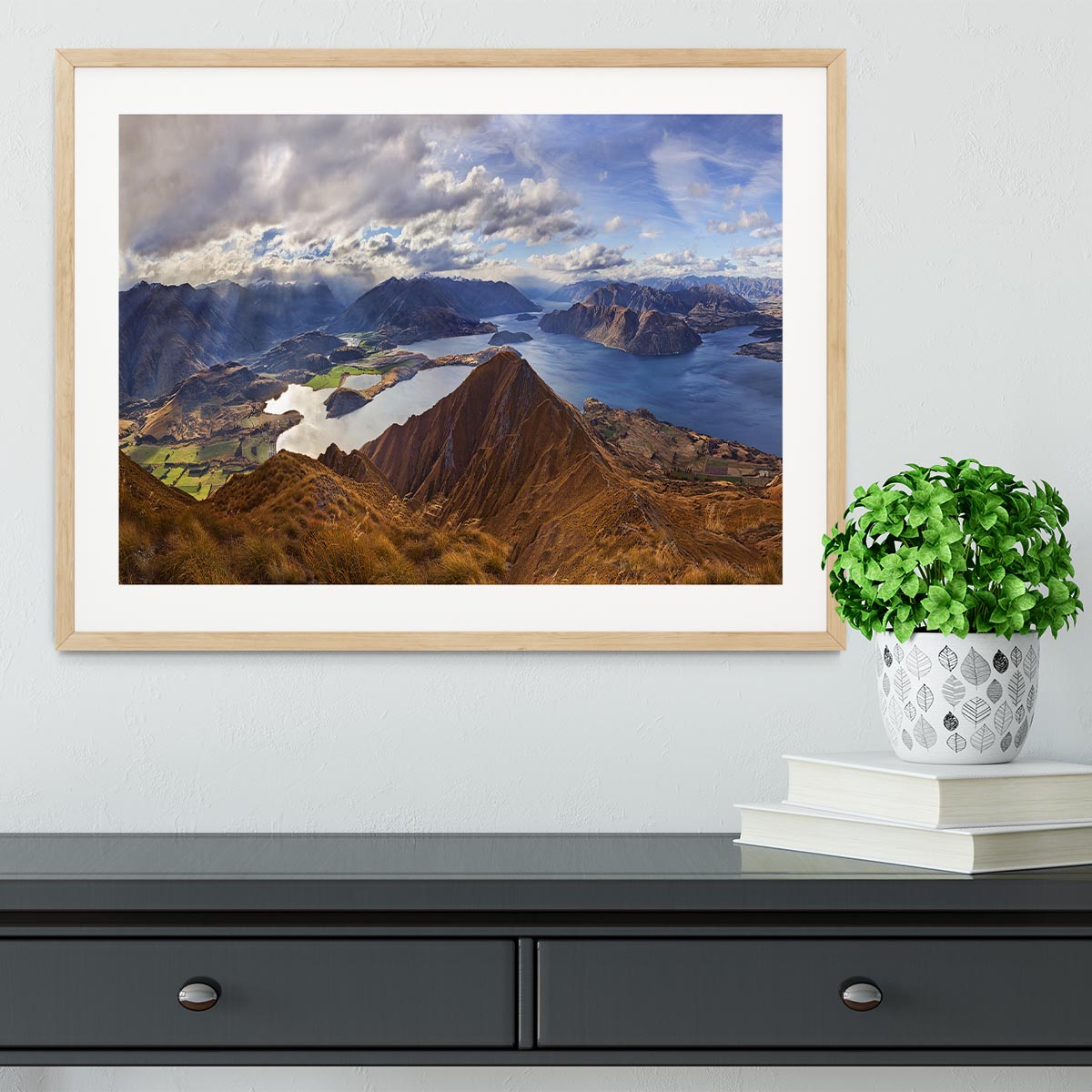 Roy's Peak Framed Print - Canvas Art Rocks - 3