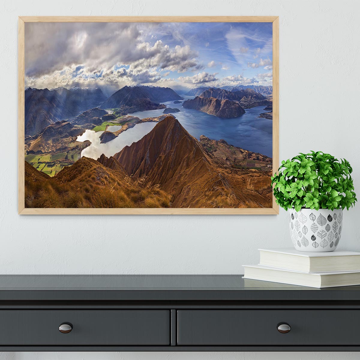 Roy's Peak Framed Print - Canvas Art Rocks - 4