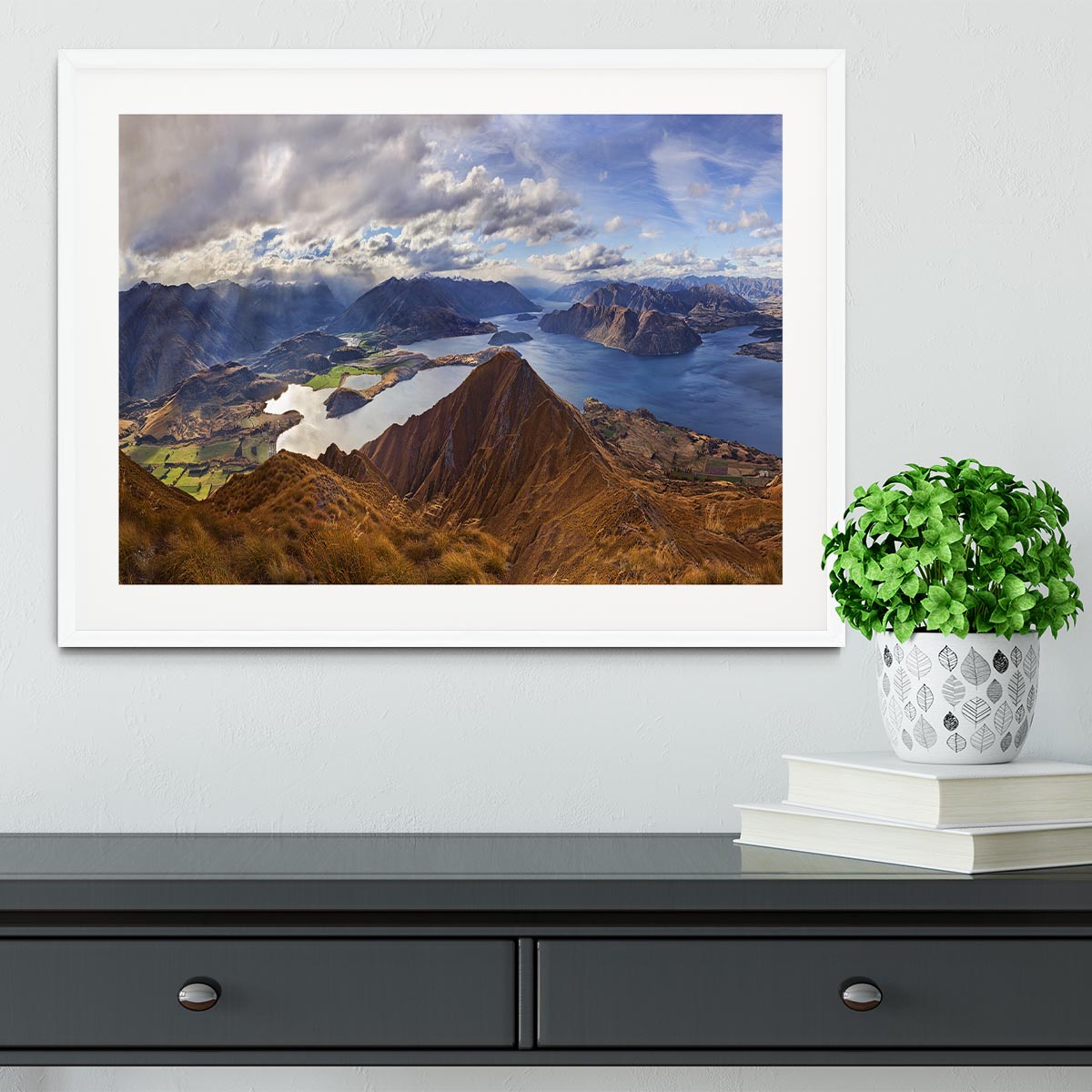 Roy's Peak Framed Print - Canvas Art Rocks - 5