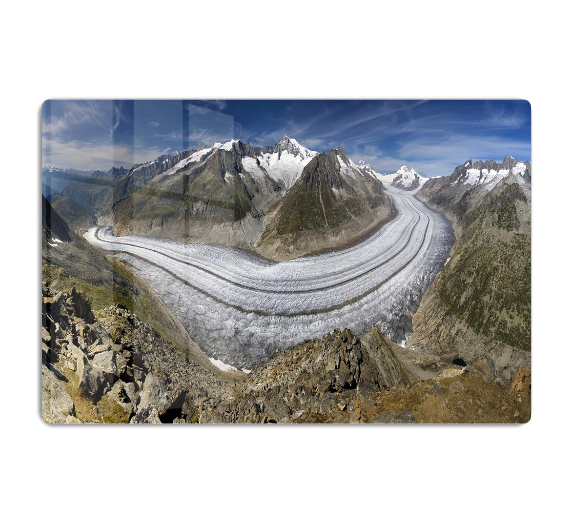 Aletschgletscher HD Metal Print - Canvas Art Rocks - 1