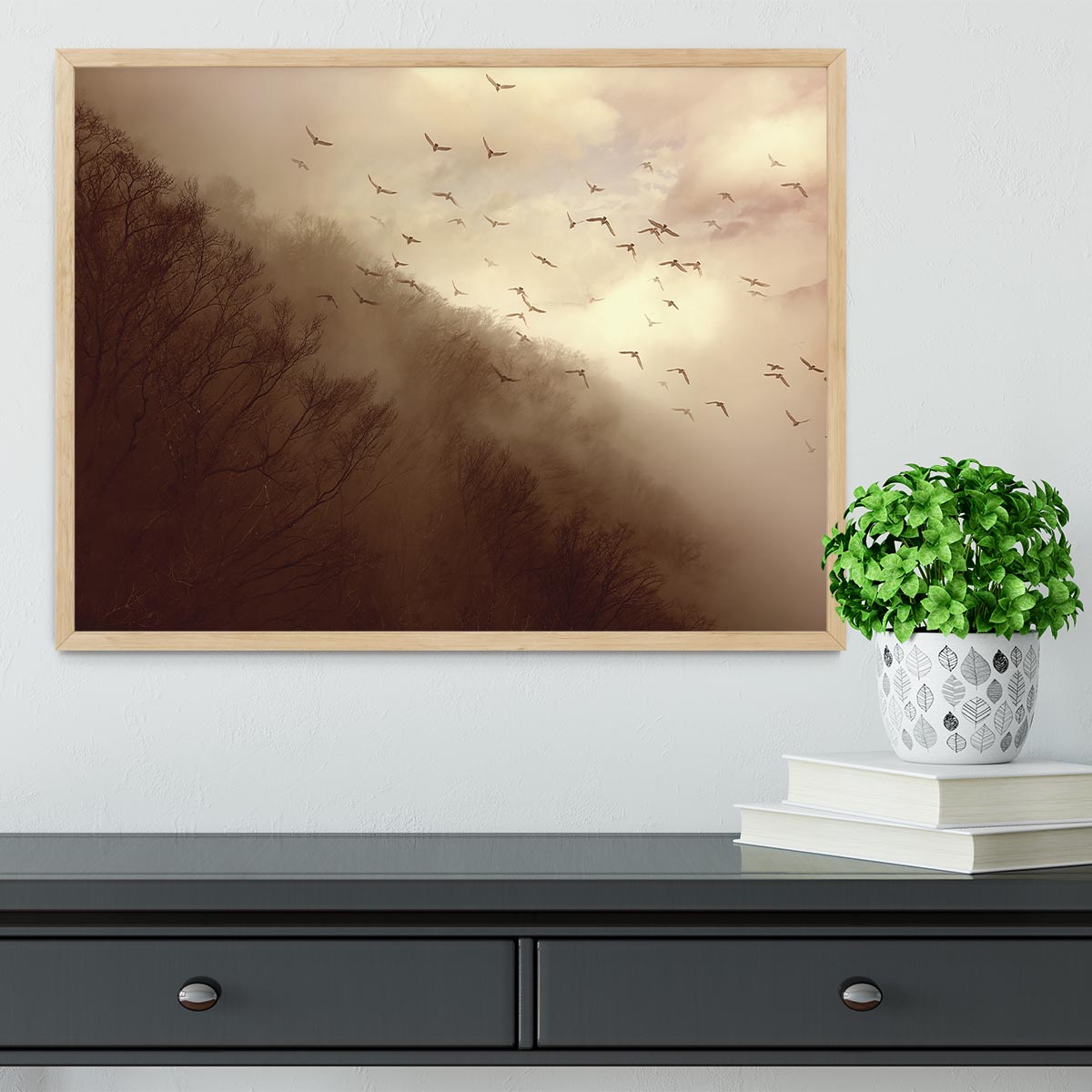 Departure Framed Print - Canvas Art Rocks - 4