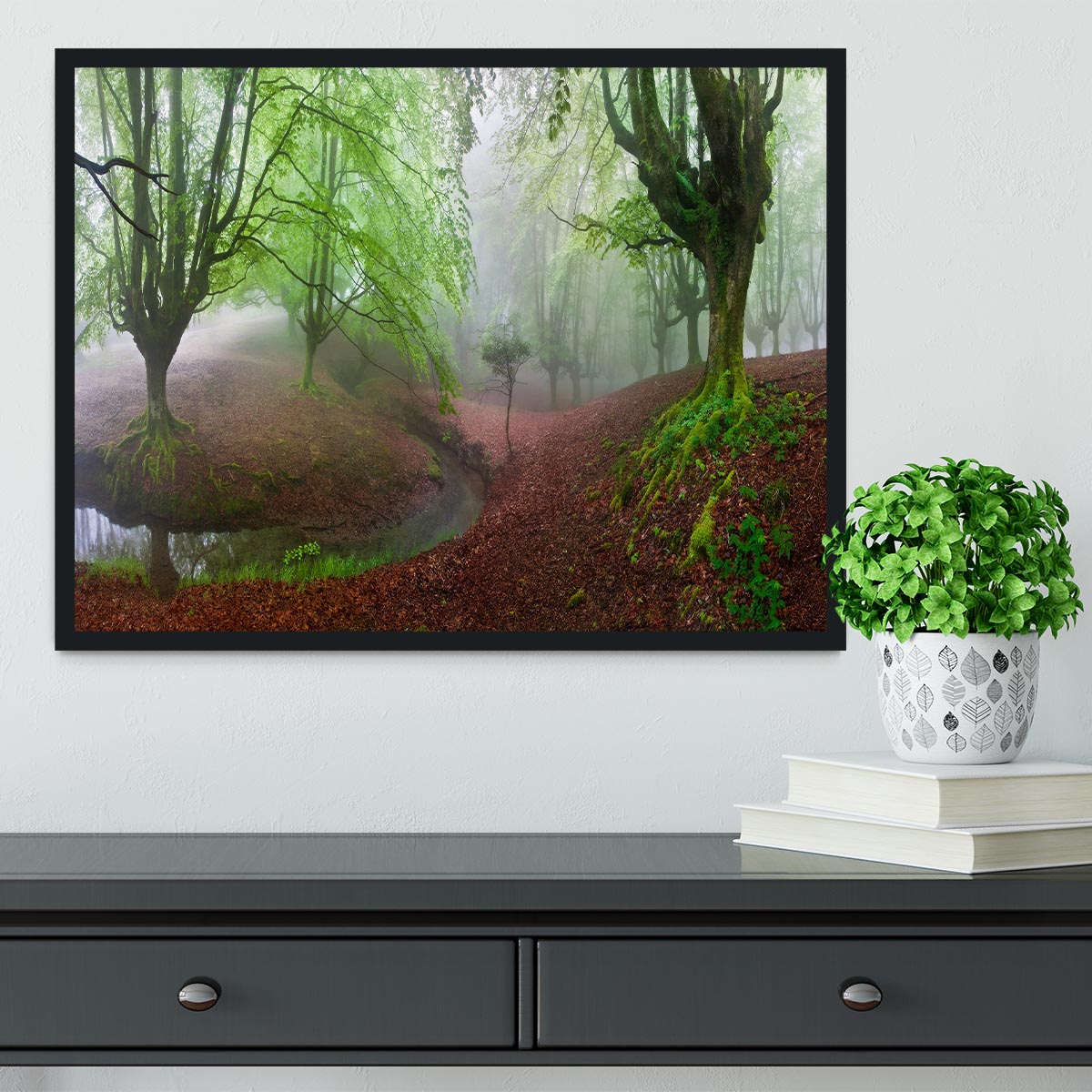 The Forest Maravillador Iii Framed Print - Canvas Art Rocks - 2