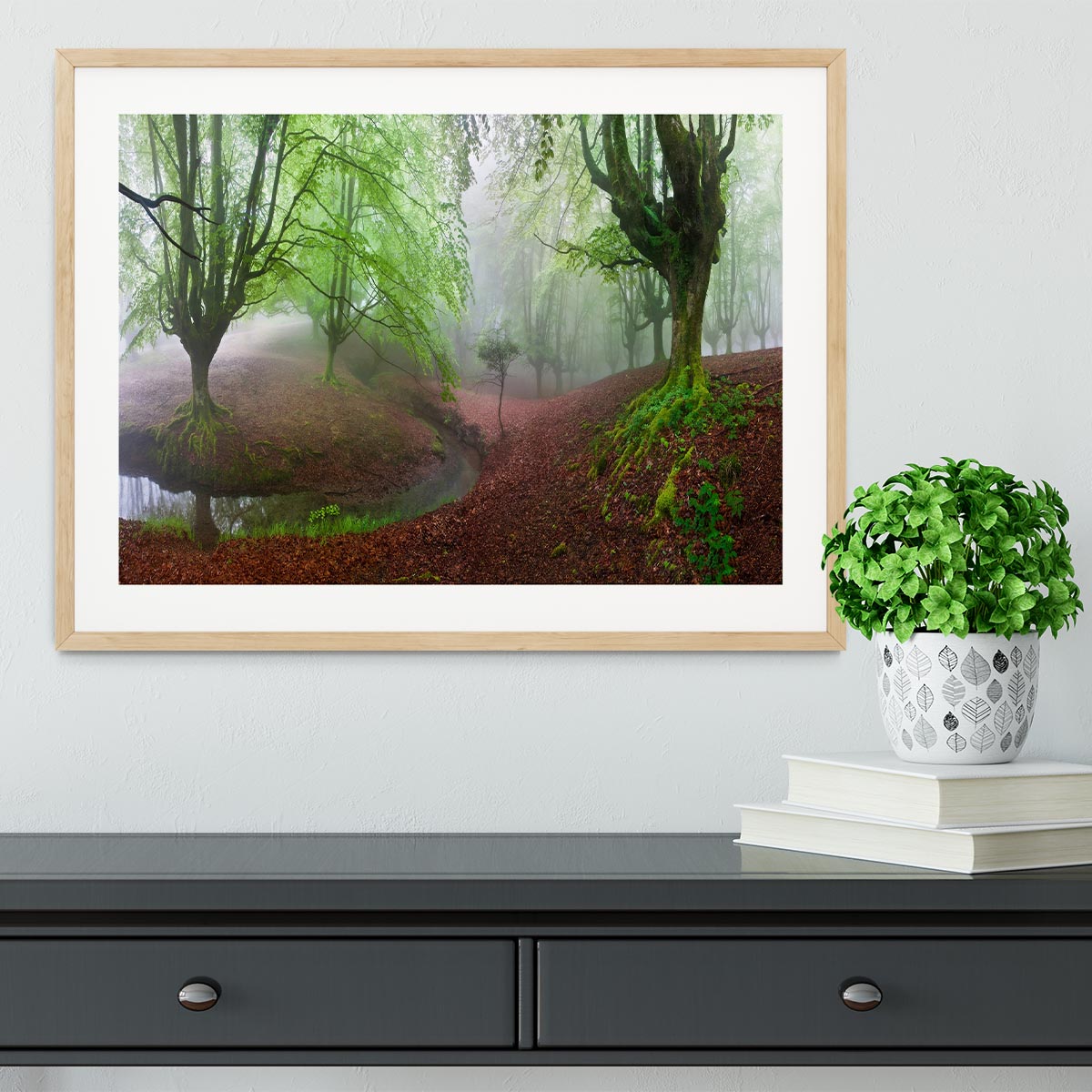 The Forest Maravillador Iii Framed Print - Canvas Art Rocks - 3