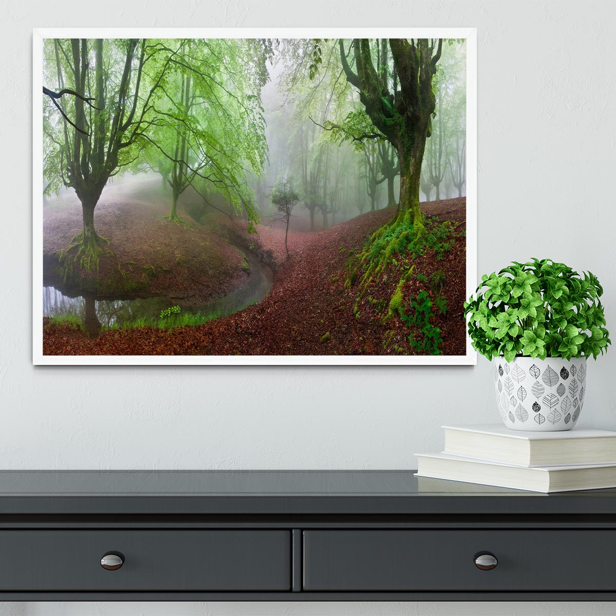 The Forest Maravillador Iii Framed Print - Canvas Art Rocks -6