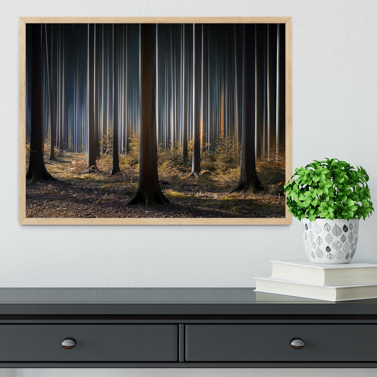 Mystic Wood Framed Print - Canvas Art Rocks - 4