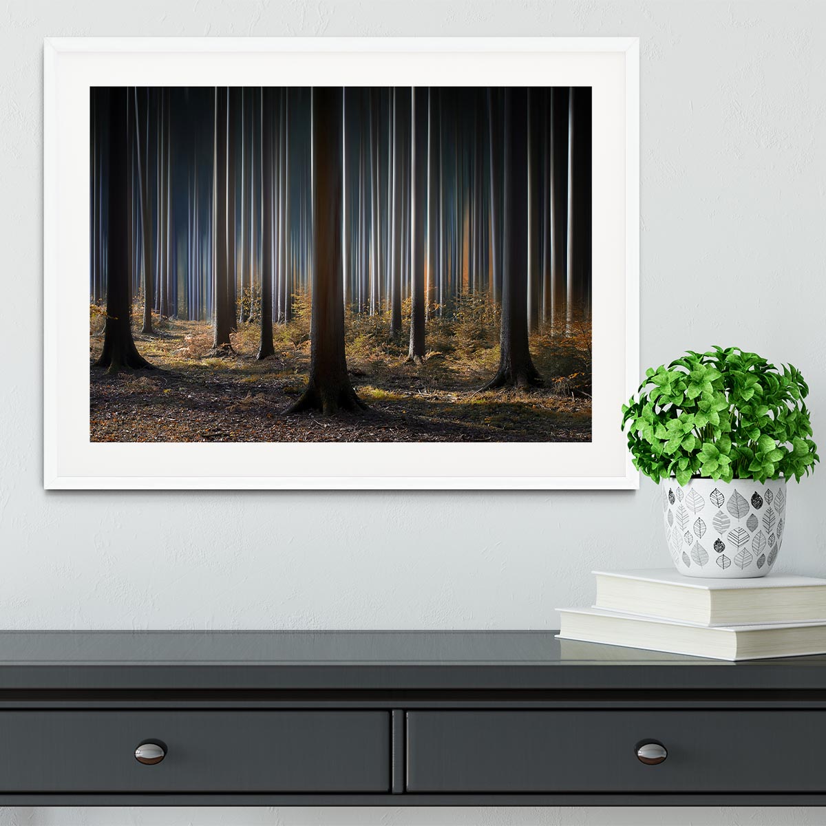 Mystic Wood Framed Print - Canvas Art Rocks - 5