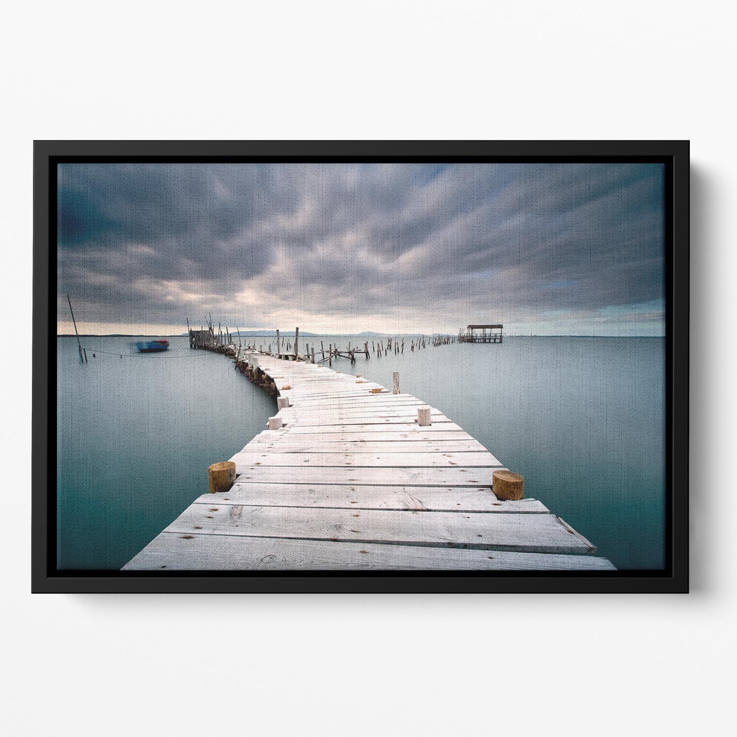 Last Path Floating Framed Canvas - Canvas Art Rocks - 2