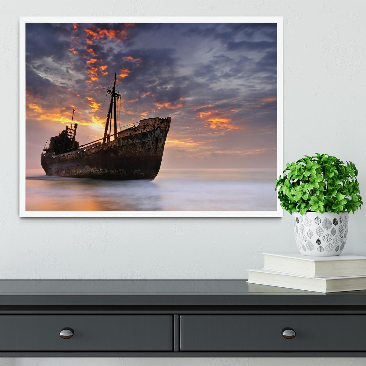 The Dark Traveler Ii Framed Print - Canvas Art Rocks -6