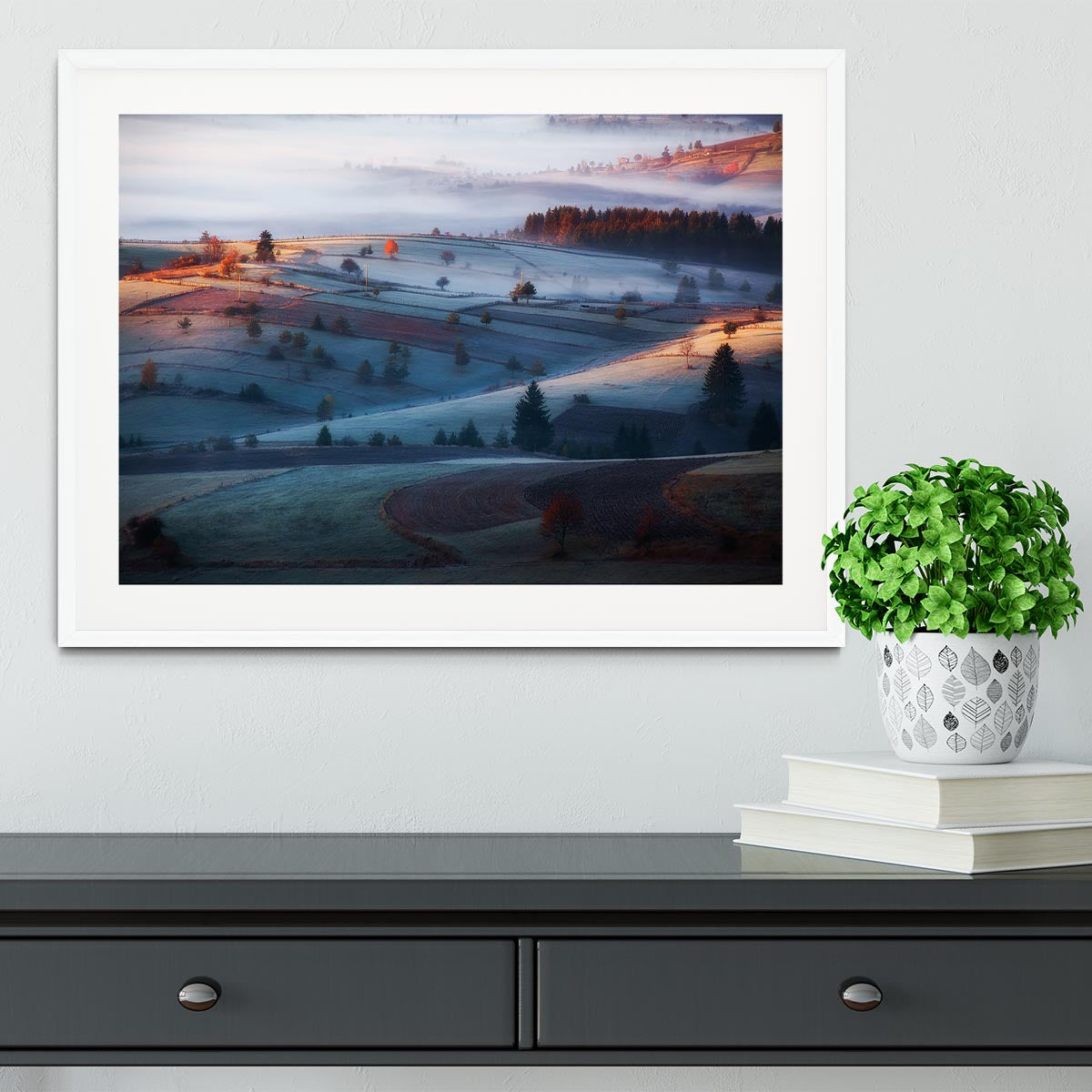 Mist Framed Print - Canvas Art Rocks - 5