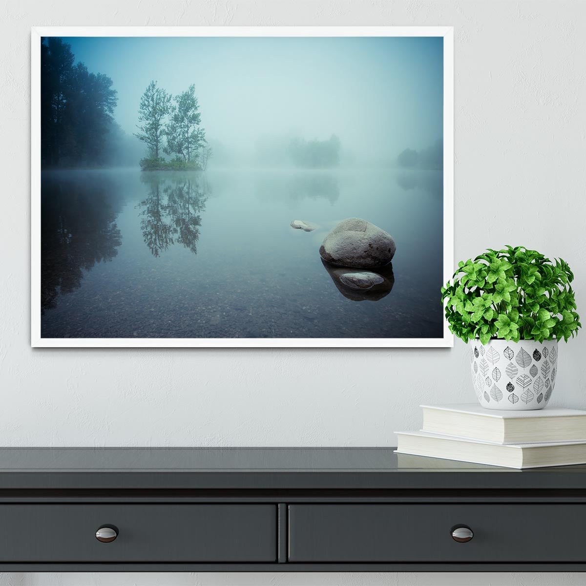 Laguna Morning Framed Print - Canvas Art Rocks -6