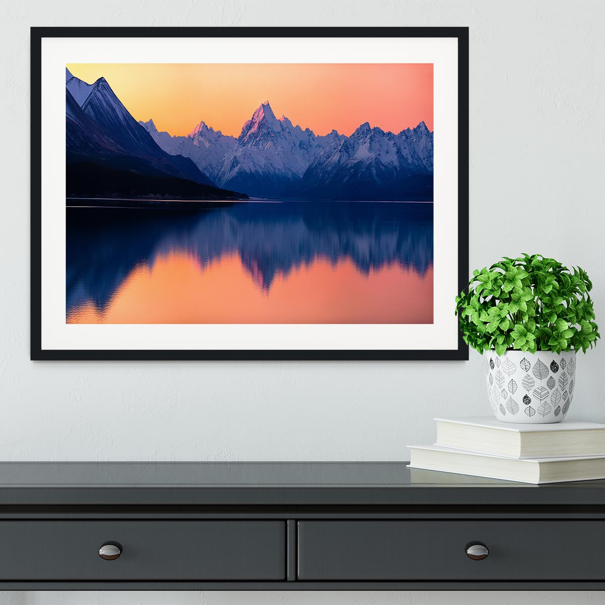 Mount Cook New Zealand Framed Print - Canvas Art Rocks - 1