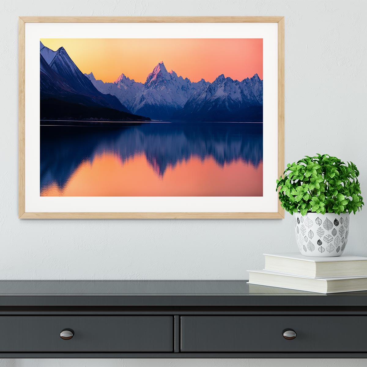 Mount Cook New Zealand Framed Print - Canvas Art Rocks - 3