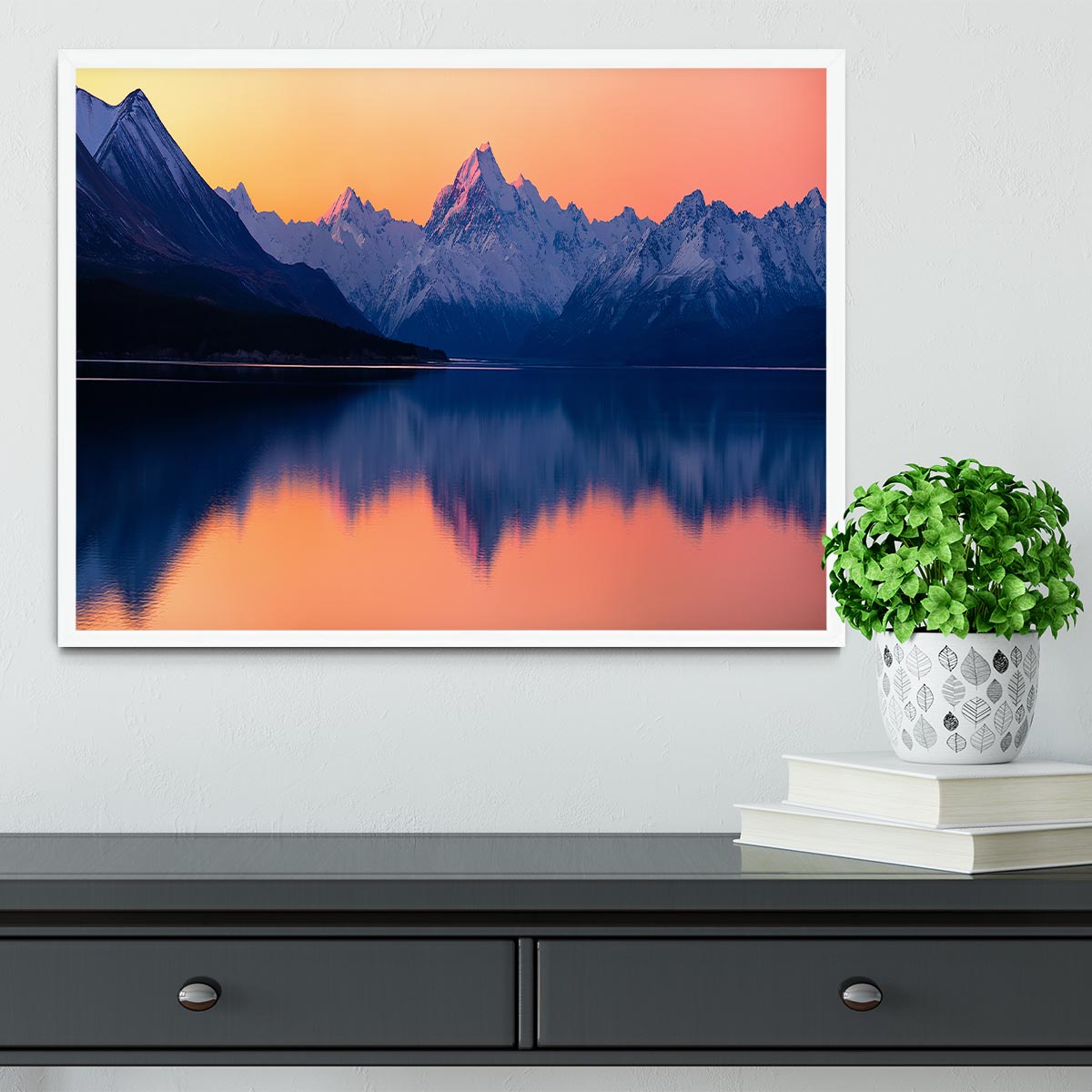 Mount Cook New Zealand Framed Print - Canvas Art Rocks -6