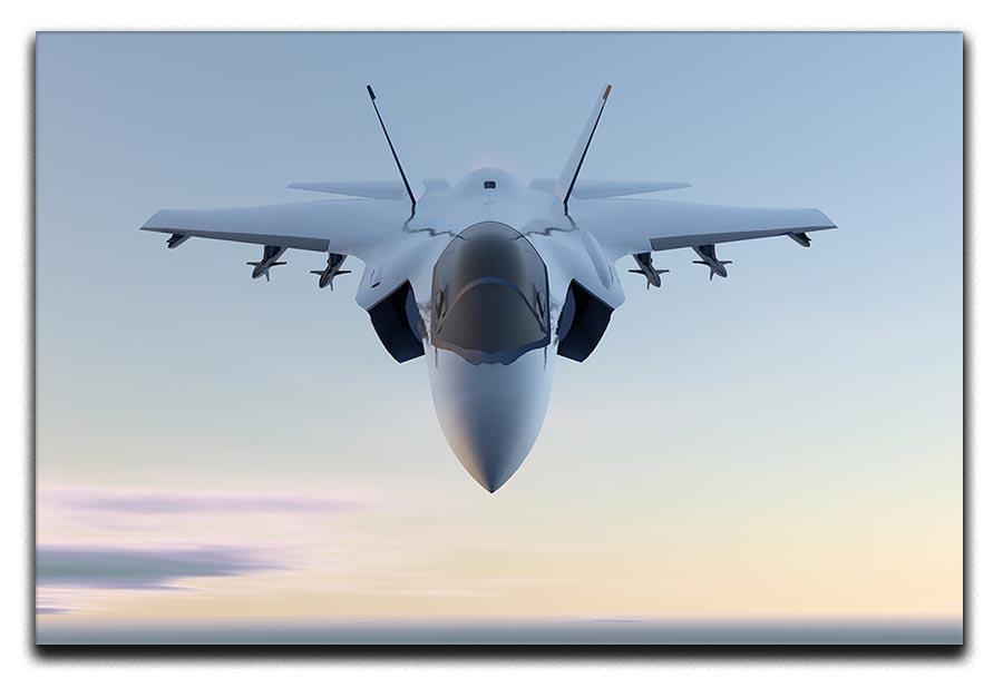 3D Jet F-35 fighter Canvas Print or Poster  - Canvas Art Rocks - 1