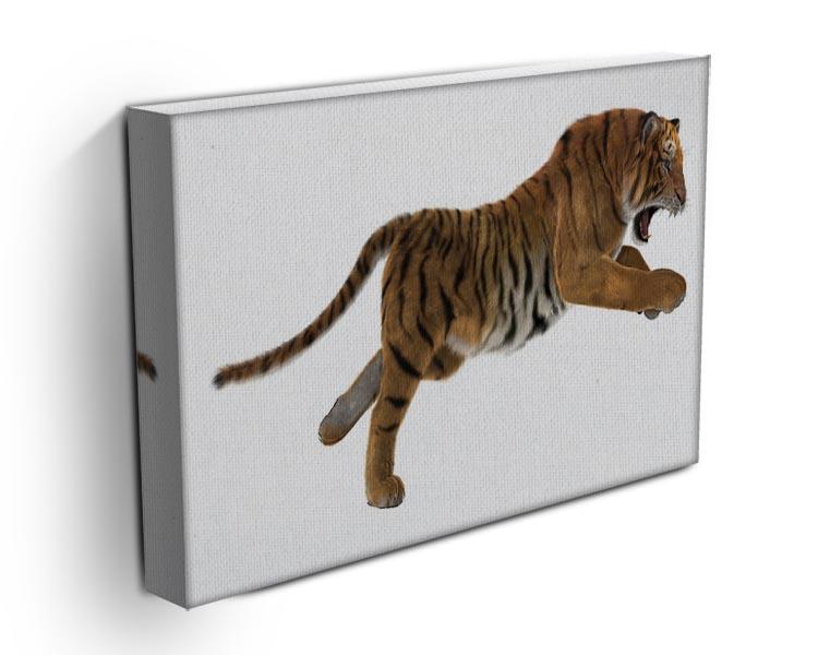 3D digital render of a hunting big cat Canvas Print or Poster - Canvas Art Rocks - 3