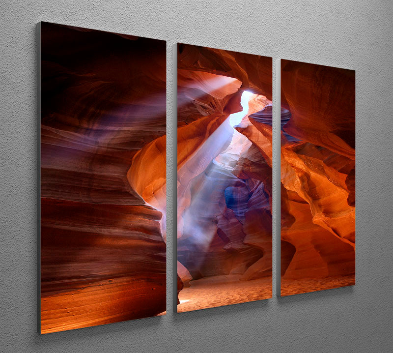 Pure Photodelight2 3 Split Panel Canvas Print - Canvas Art Rocks - 2