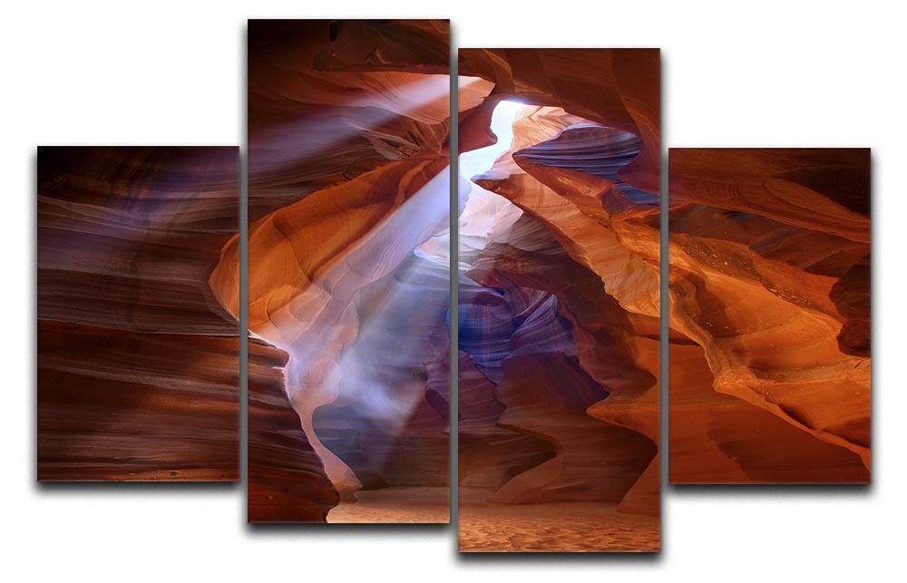 Pure Photodelight2 4 Split Panel Canvas - Canvas Art Rocks - 1