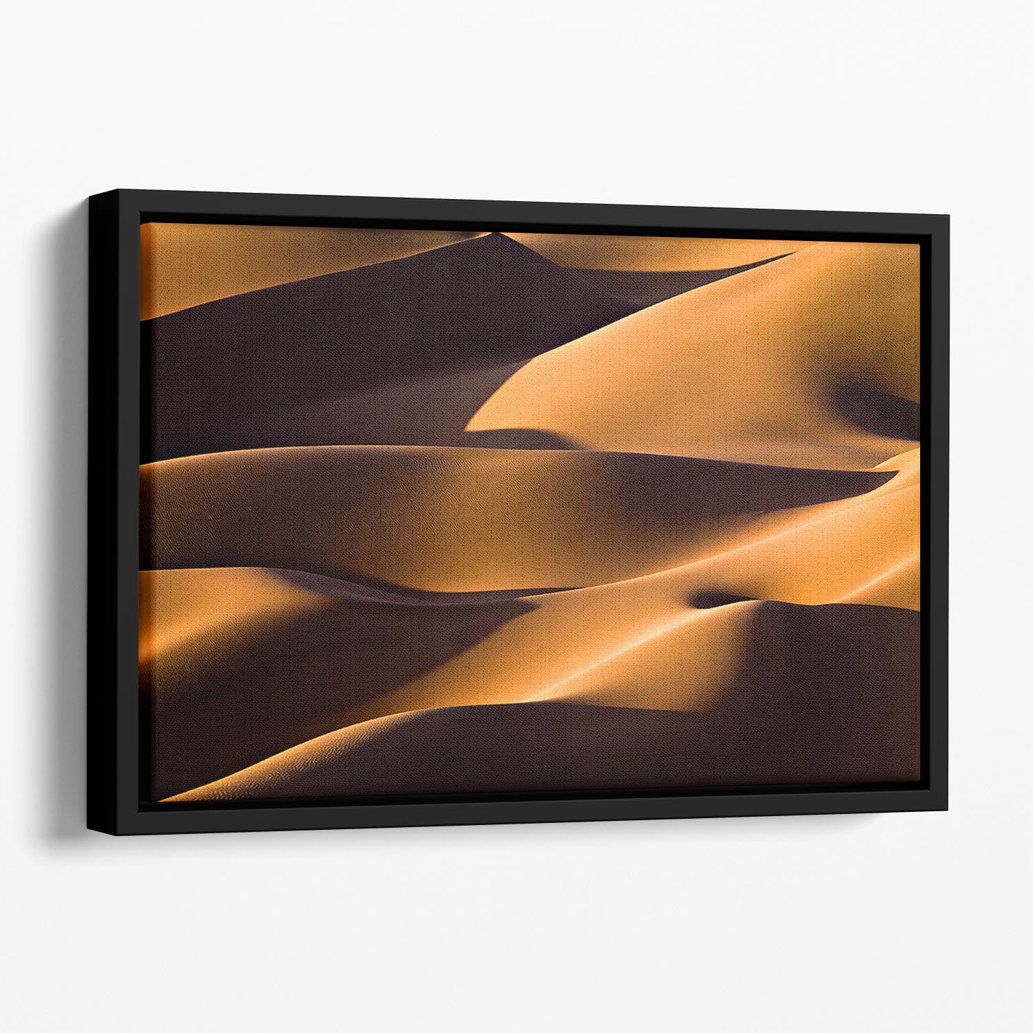 Light And Shadow Floating Framed Canvas - Canvas Art Rocks - 1