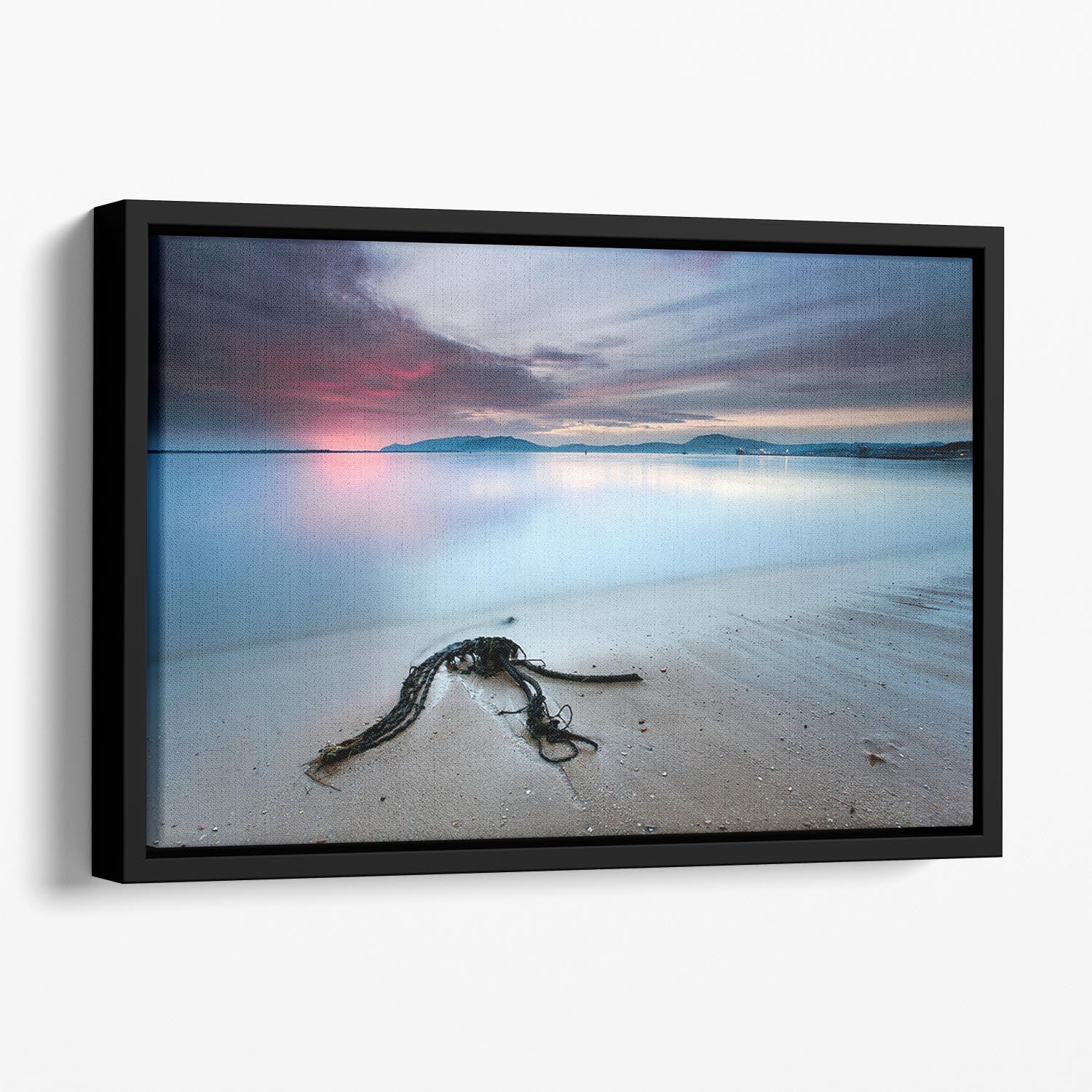 Read The Signs Floating Framed Canvas - Canvas Art Rocks - 1