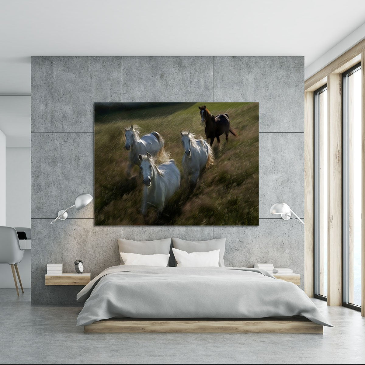 Horses Gallop in Canvas Print or Poster - Canvas Art Rocks - 5