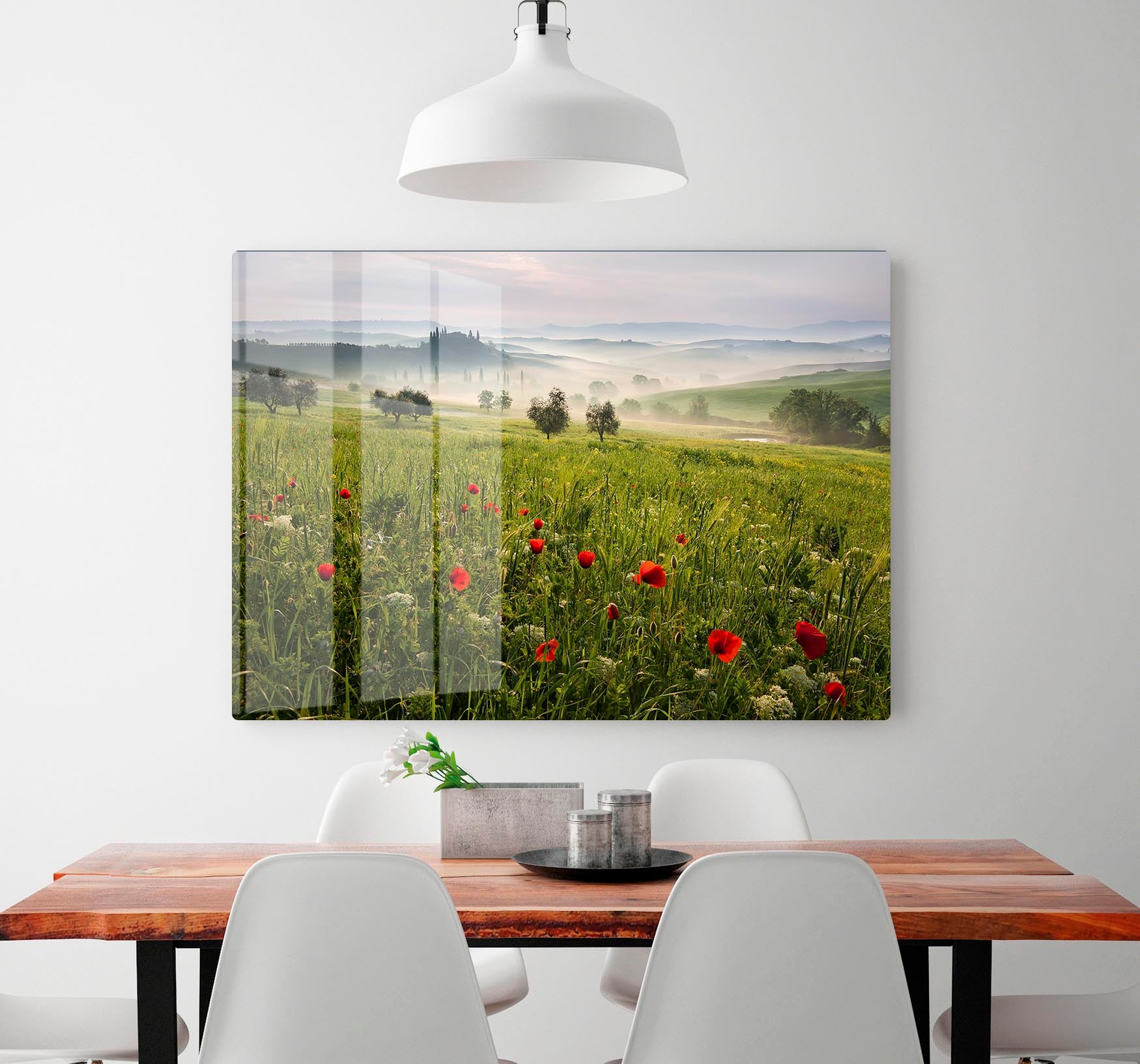 Tuscan Spring HD Metal Print - Canvas Art Rocks - 2