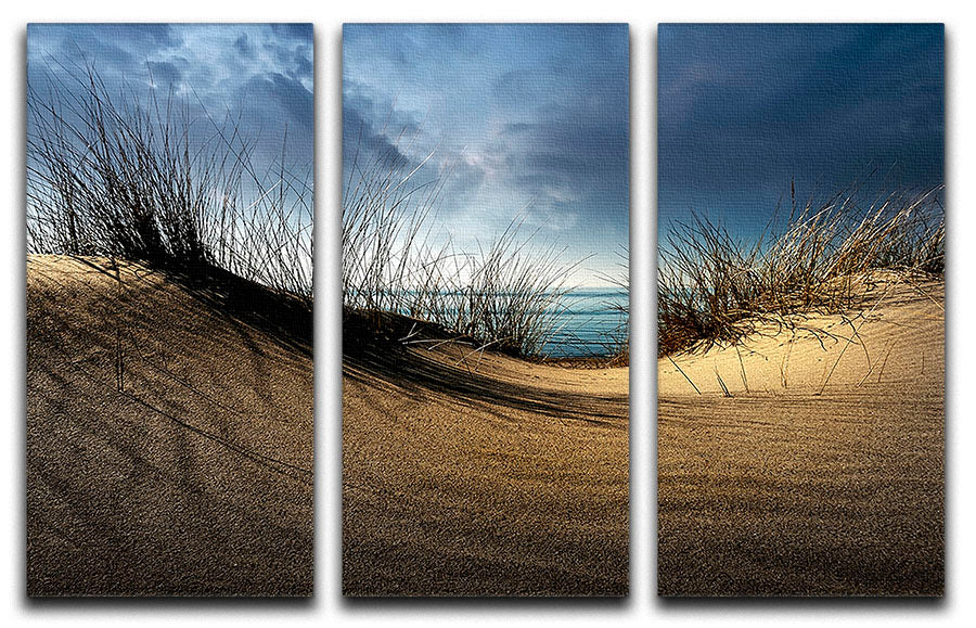 Dunes 3 Split Panel Canvas Print - Canvas Art Rocks - 1