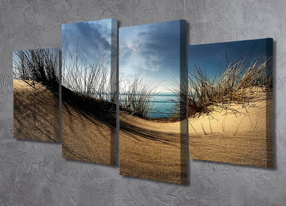Dunes 4 Split Panel Canvas - Canvas Art Rocks - 2