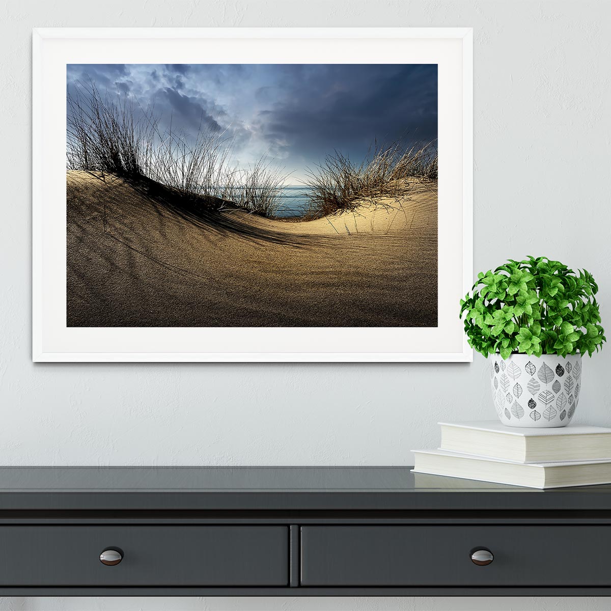 Dunes Framed Print - Canvas Art Rocks - 5