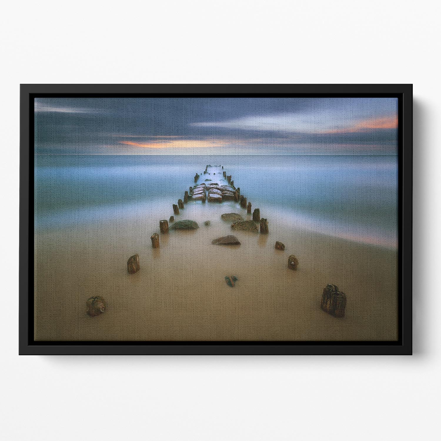 Baltic Floating Framed Canvas - Canvas Art Rocks - 2