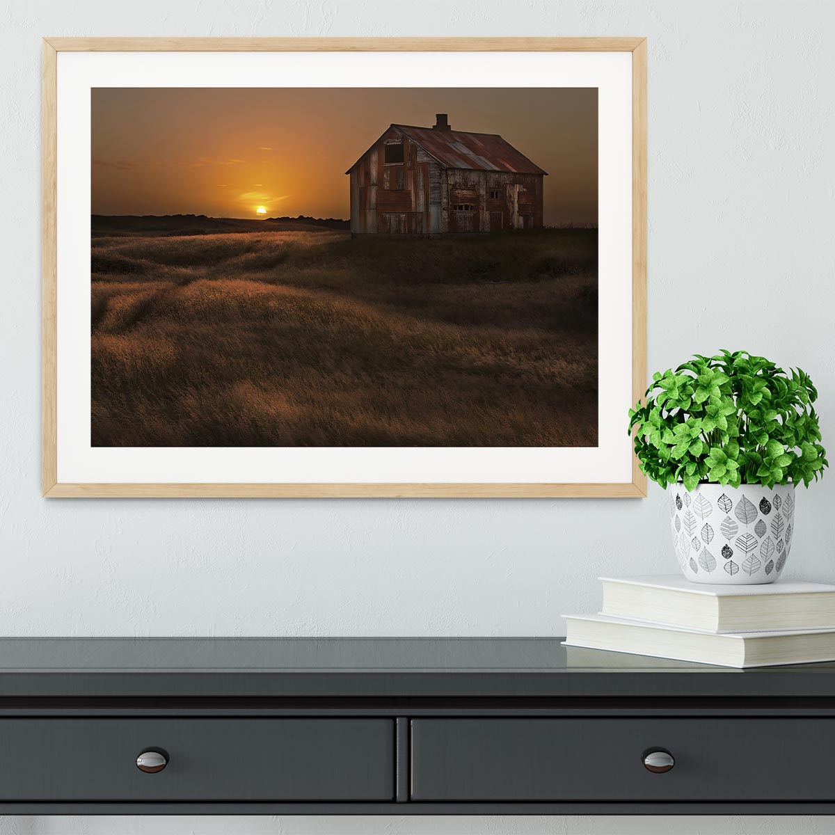 September Sun Framed Print - Canvas Art Rocks - 3