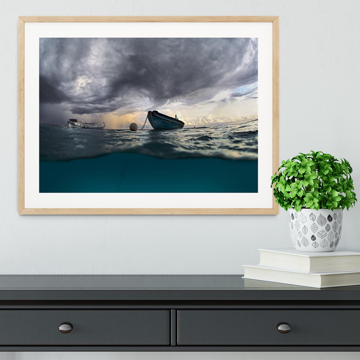 The Boat Framed Print - Canvas Art Rocks - 3