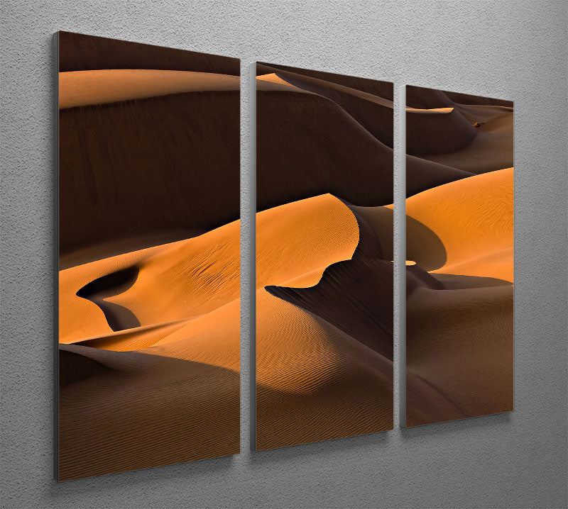 Morning Light 3 Split Panel Canvas Print - Canvas Art Rocks - 2
