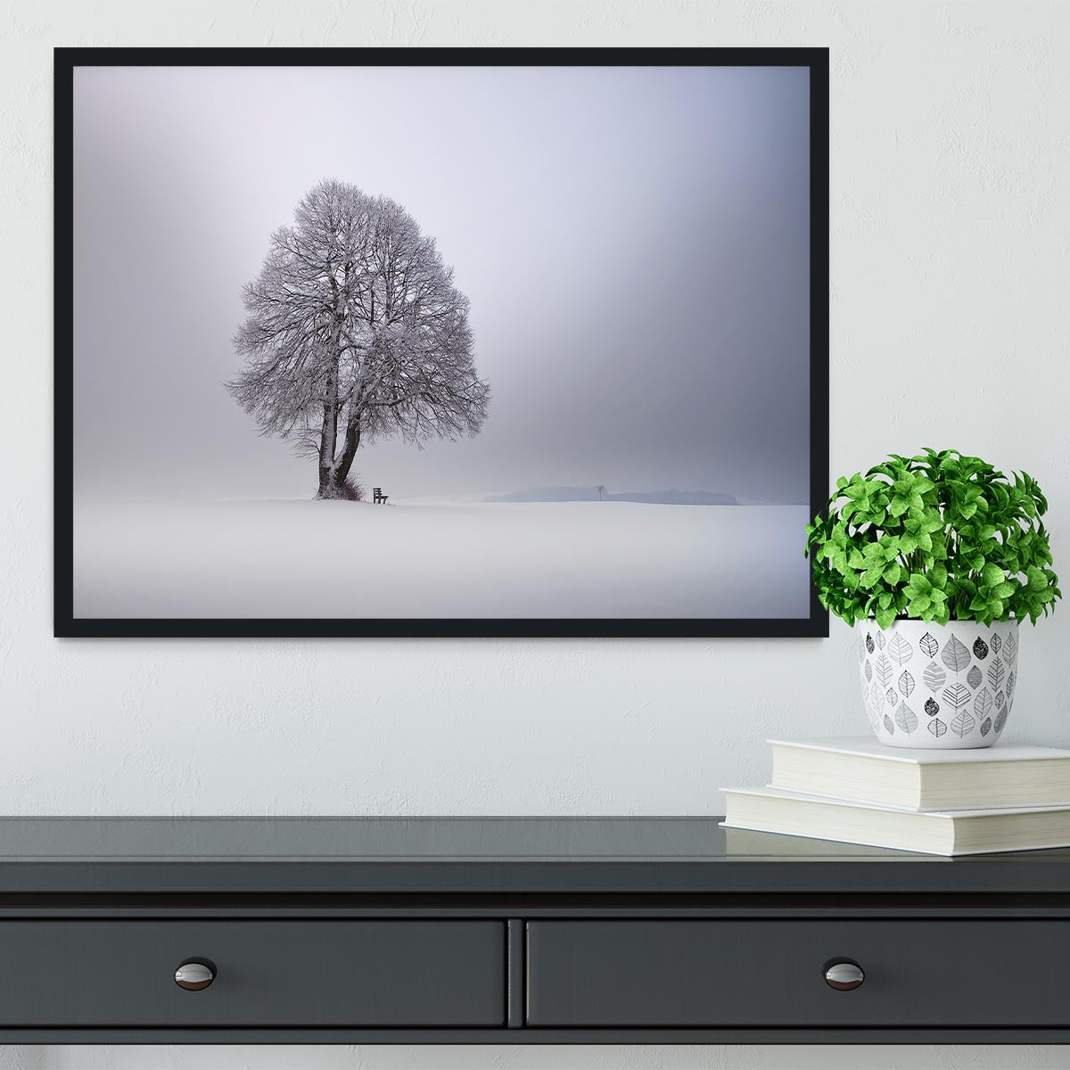 Winter Light Framed Print - Canvas Art Rocks - 2