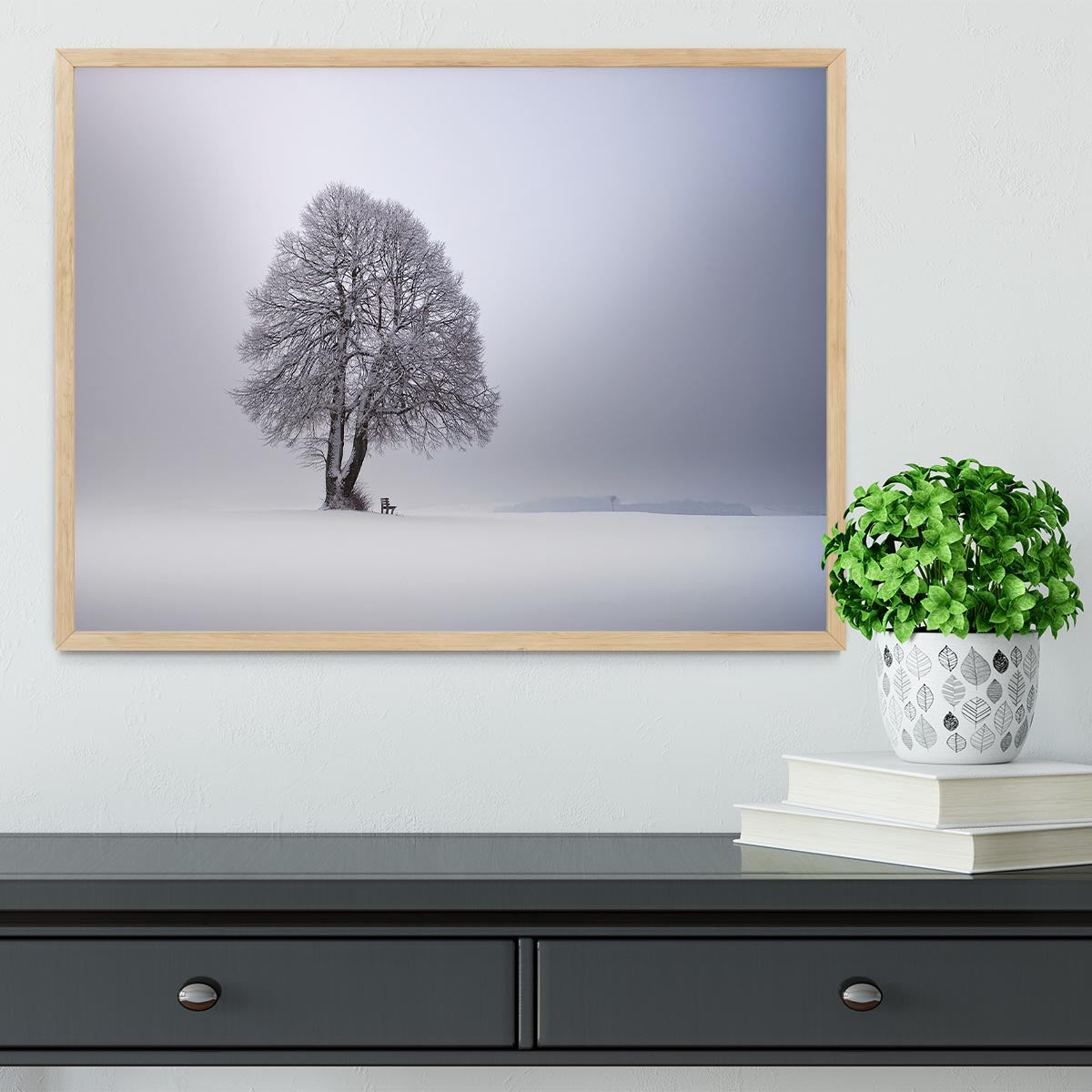 Winter Light Framed Print - Canvas Art Rocks - 4