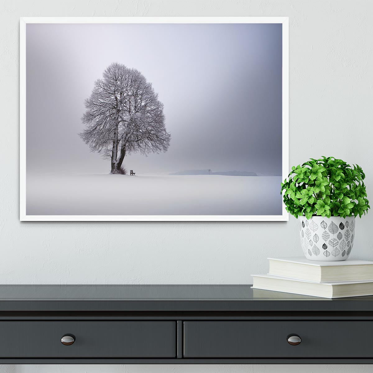 Winter Light Framed Print - Canvas Art Rocks -6