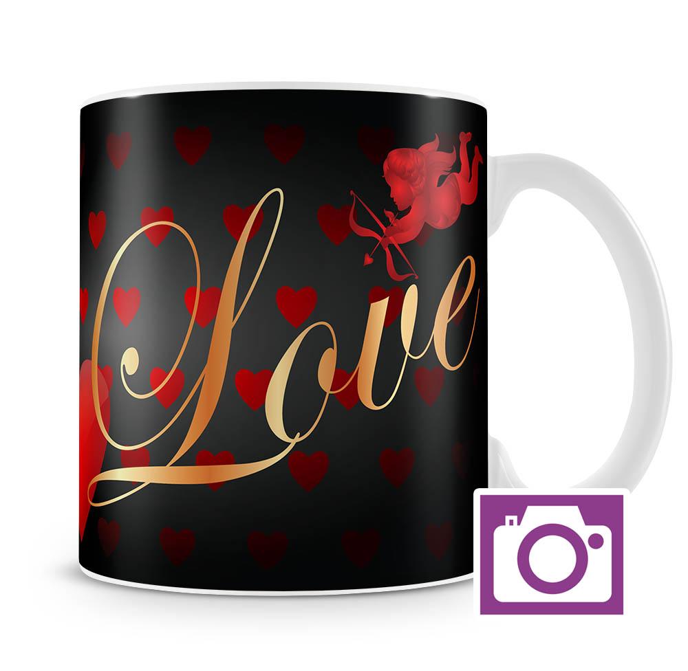 Personalised Mug - Cupid Love a