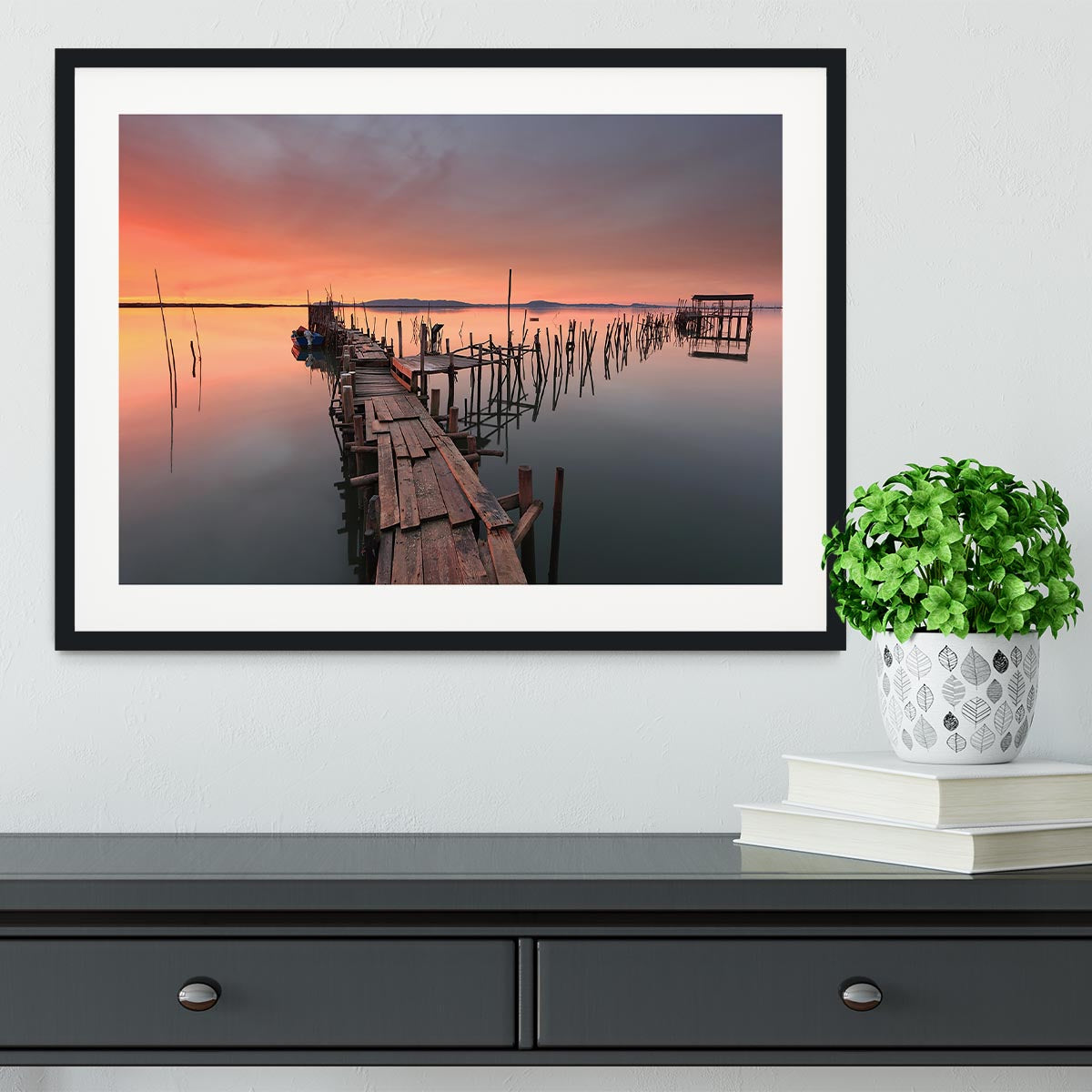 The Lastlight Framed Print - Canvas Art Rocks - 1