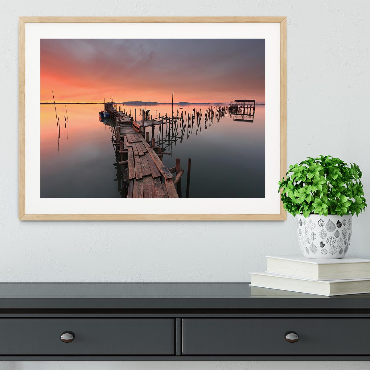 The Lastlight Framed Print - Canvas Art Rocks - 3