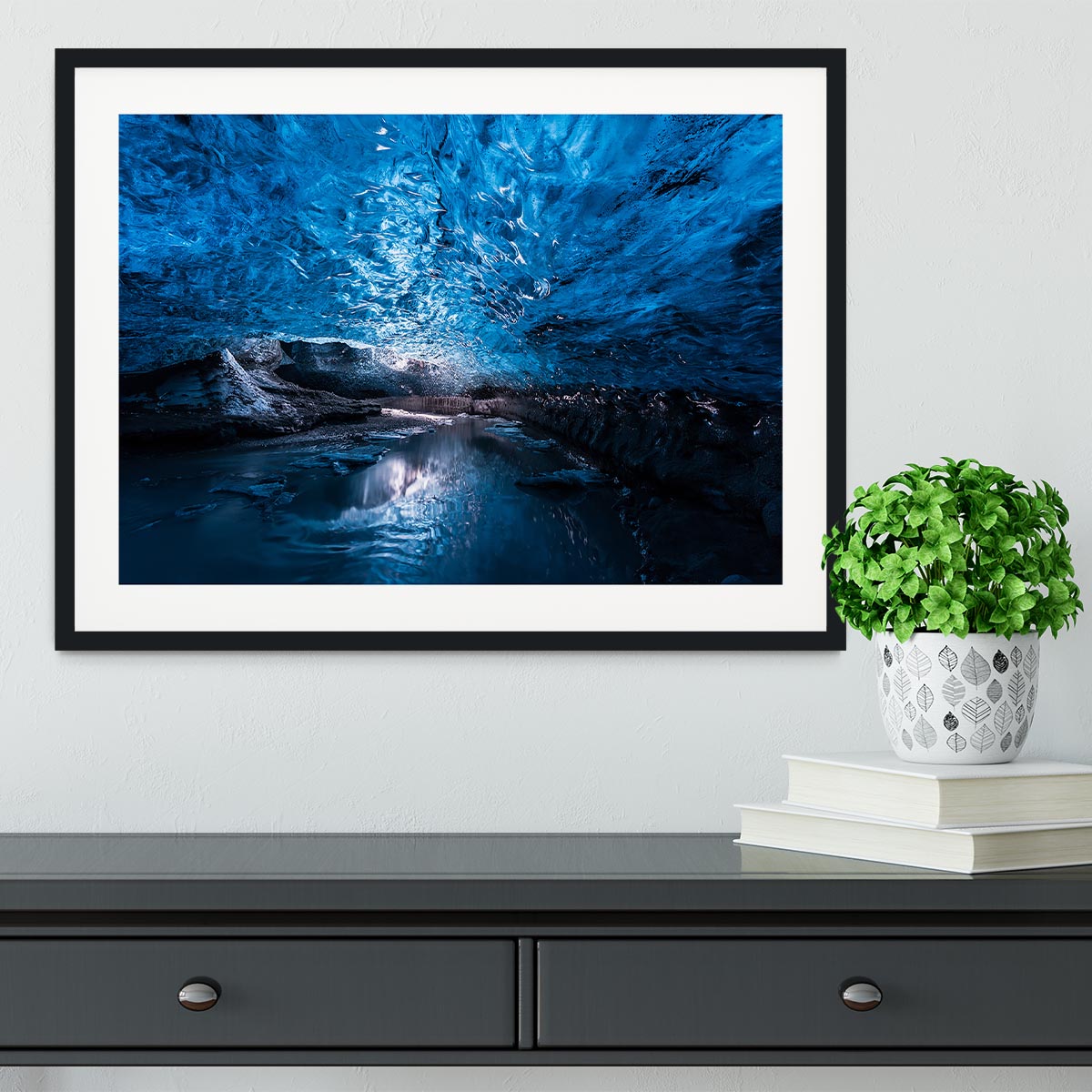 Deep Inside Framed Print - Canvas Art Rocks - 1