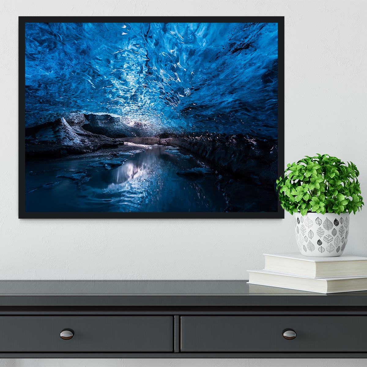 Deep Inside Framed Print - Canvas Art Rocks - 2