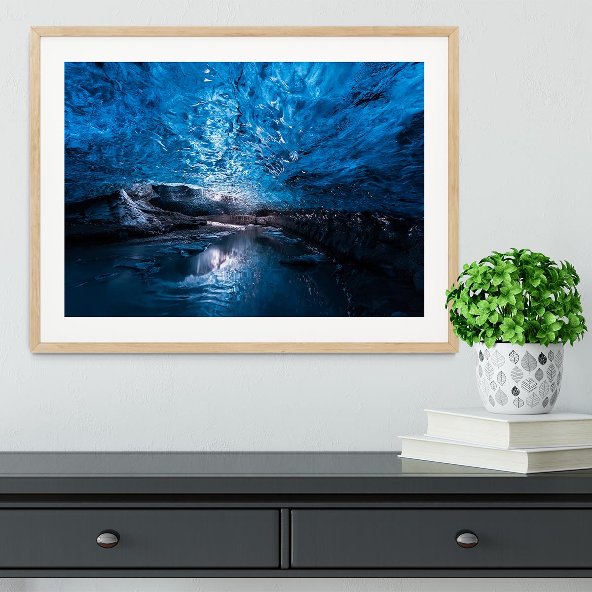 Deep Inside Framed Print - Canvas Art Rocks - 3