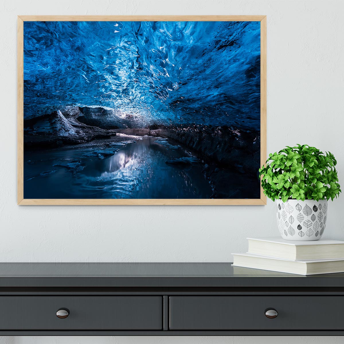 Deep Inside Framed Print - Canvas Art Rocks - 4