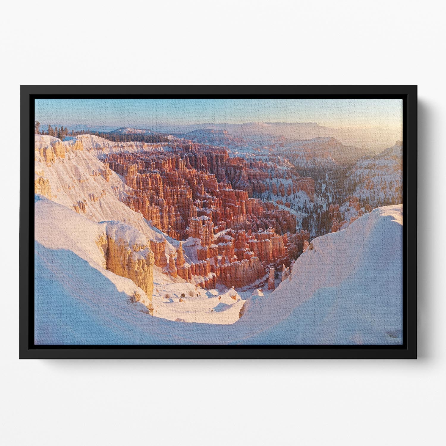 Inspiration Point Floating Framed Canvas - Canvas Art Rocks - 2