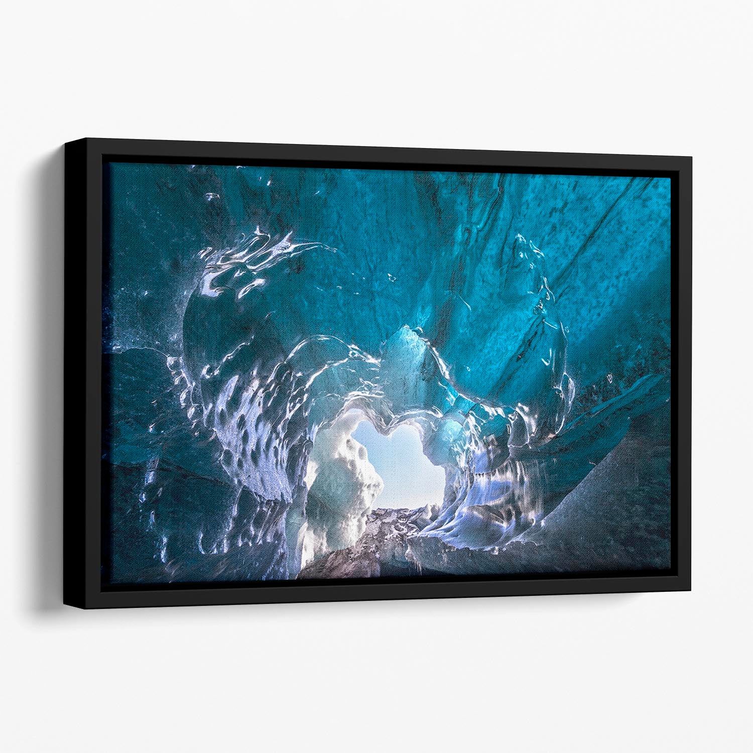 Outside World Floating Framed Canvas - Canvas Art Rocks - 1