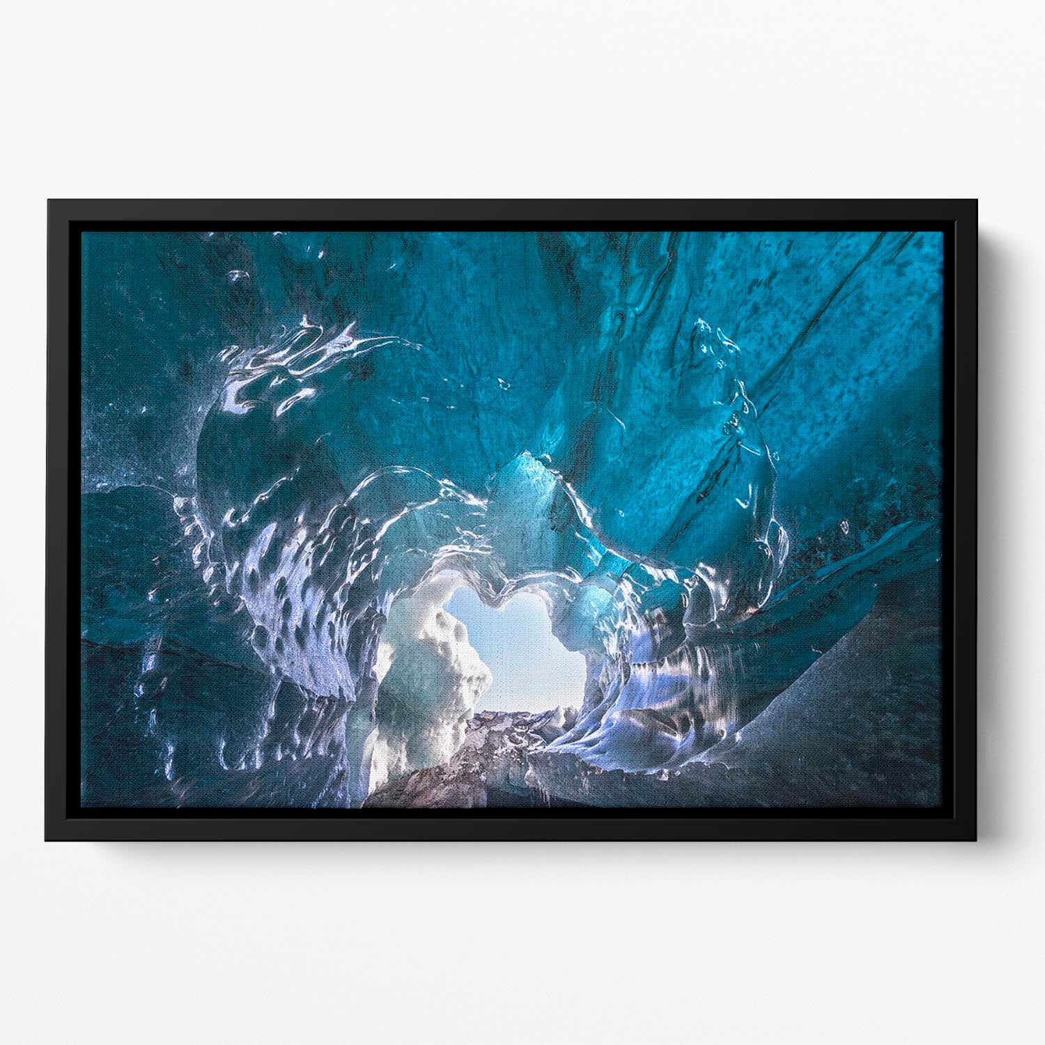 Outside World Floating Framed Canvas - Canvas Art Rocks - 2