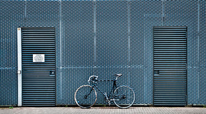 No Bikes Please Wall Mural Wallpaper - Canvas Art Rocks - 1