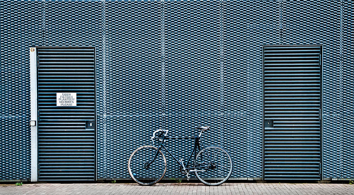 No Bikes Please Wall Mural Wallpaper
