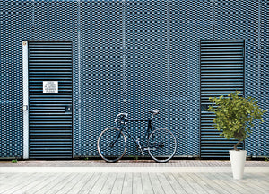No Bikes Please Wall Mural Wallpaper - Canvas Art Rocks - 4