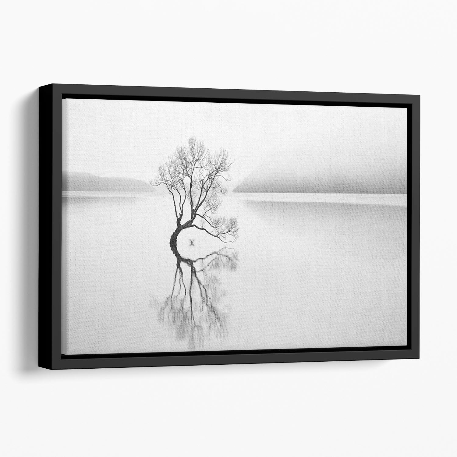 Serenity Floating Framed Canvas - Canvas Art Rocks - 1