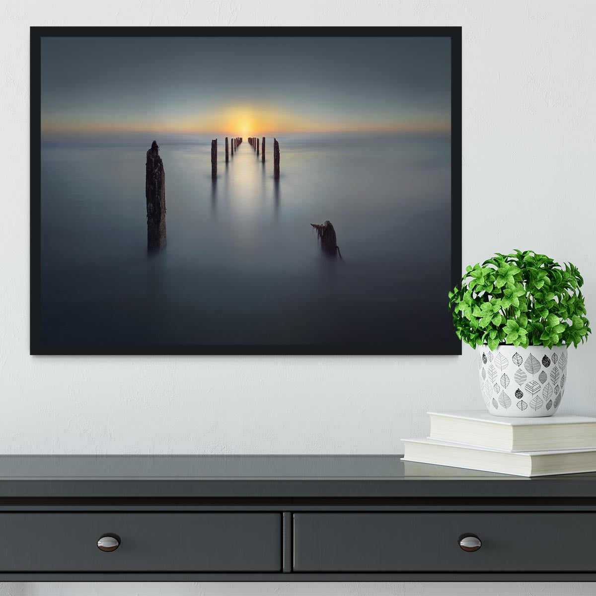 Last Light Framed Print - Canvas Art Rocks - 2